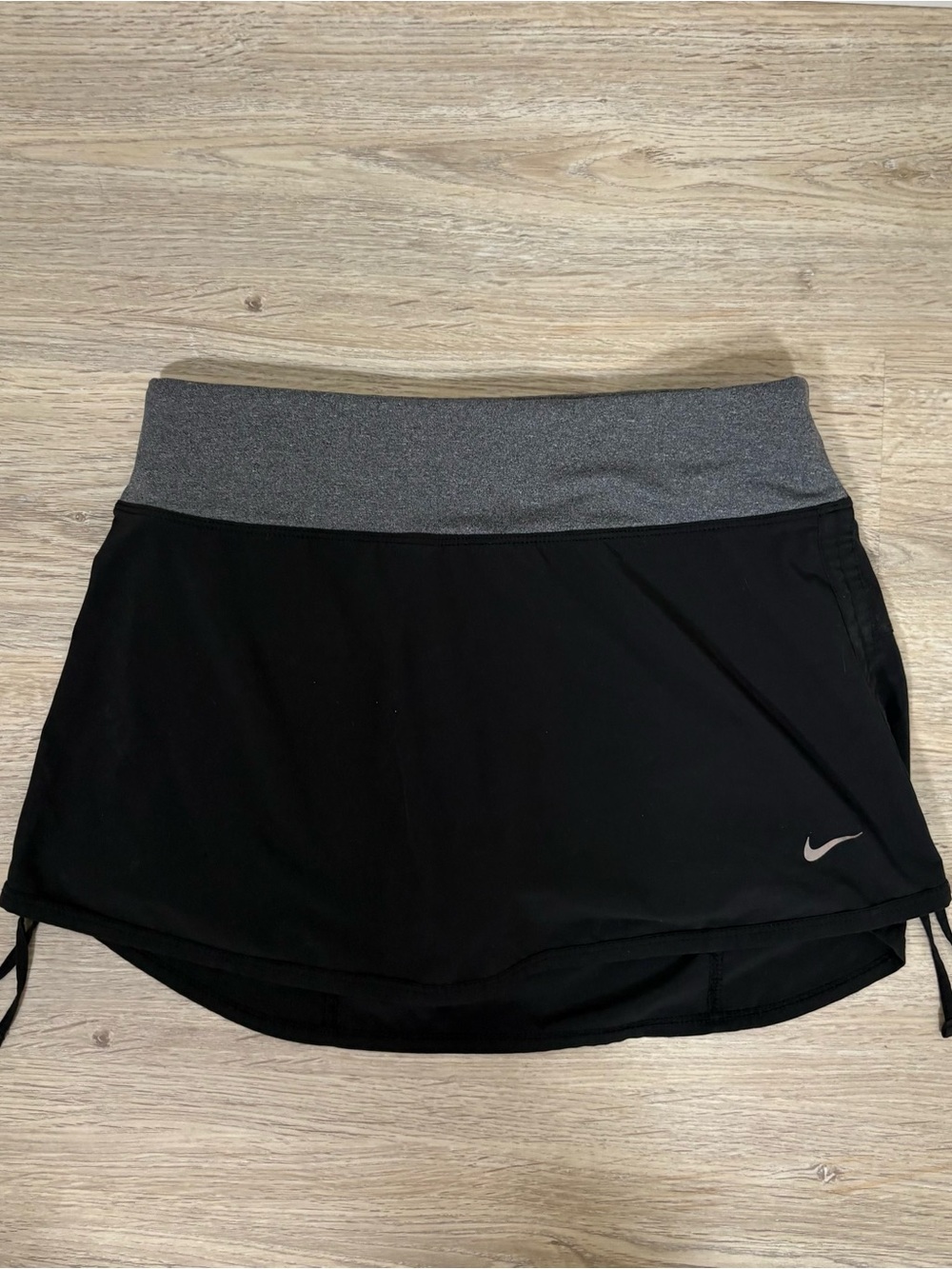 Nike Black Skort with Gray Waistband
